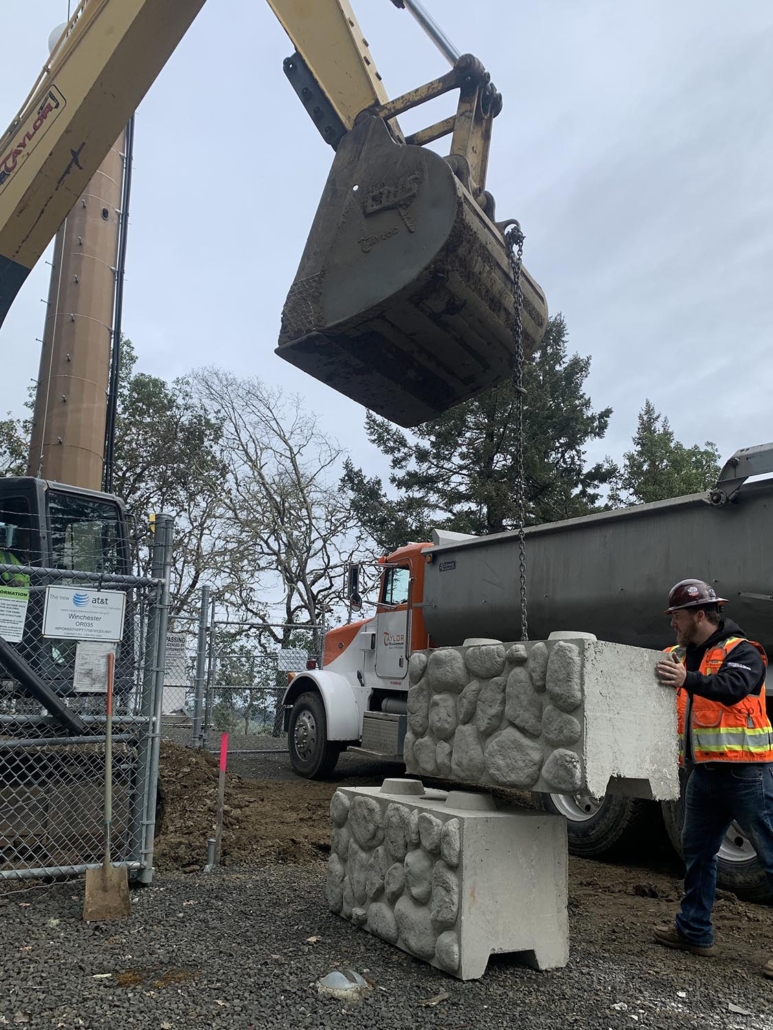 Gravity Block Retaining Walls